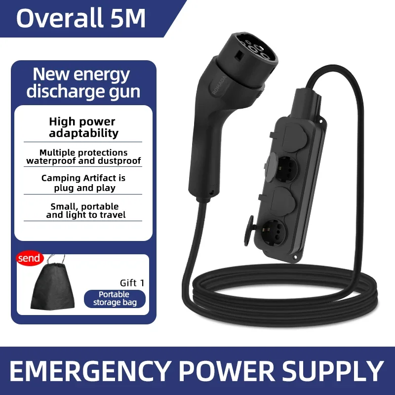 Outdoor Power Plug - Portable 16A 4KW Electric Car EV