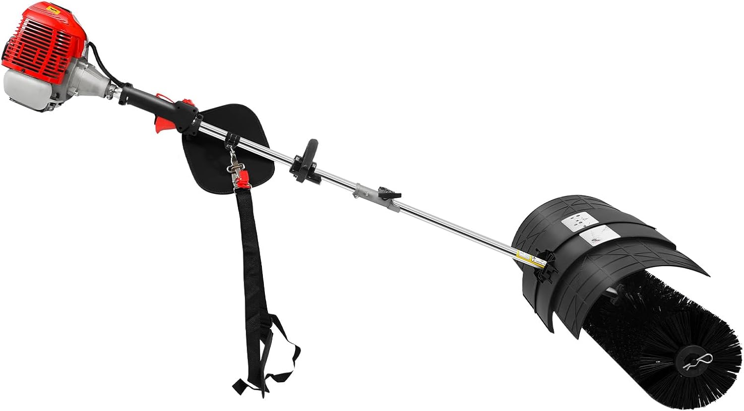 Outdoor Power Broom - 52CC 2-Stroke Outdoor Hand Held Gas