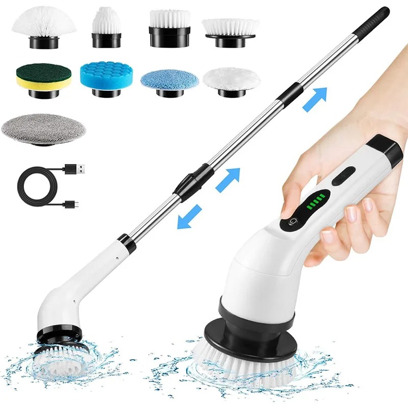 Outdoor Power Broom - Household Multipurpose Cleaning Brush Kitchen Hair