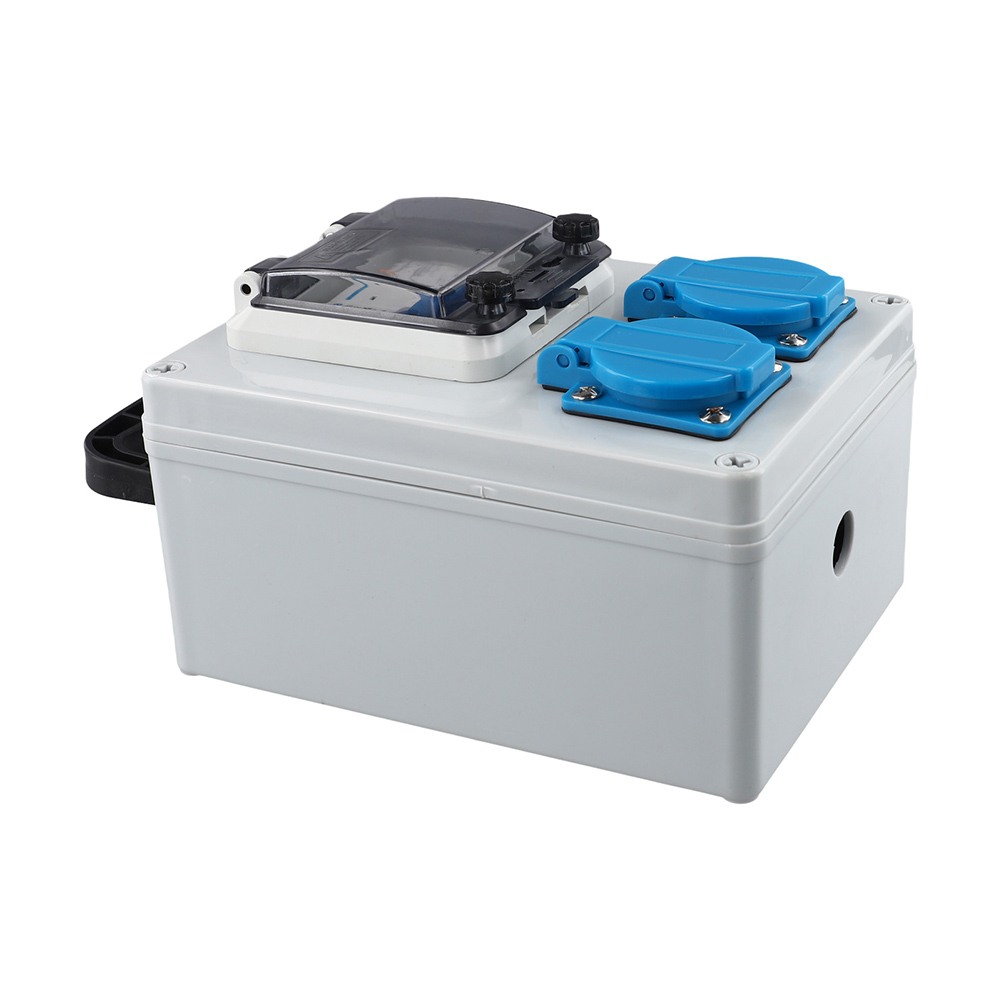 Outdoor Power Distributors - Construction Power Distributor Wall Socket with