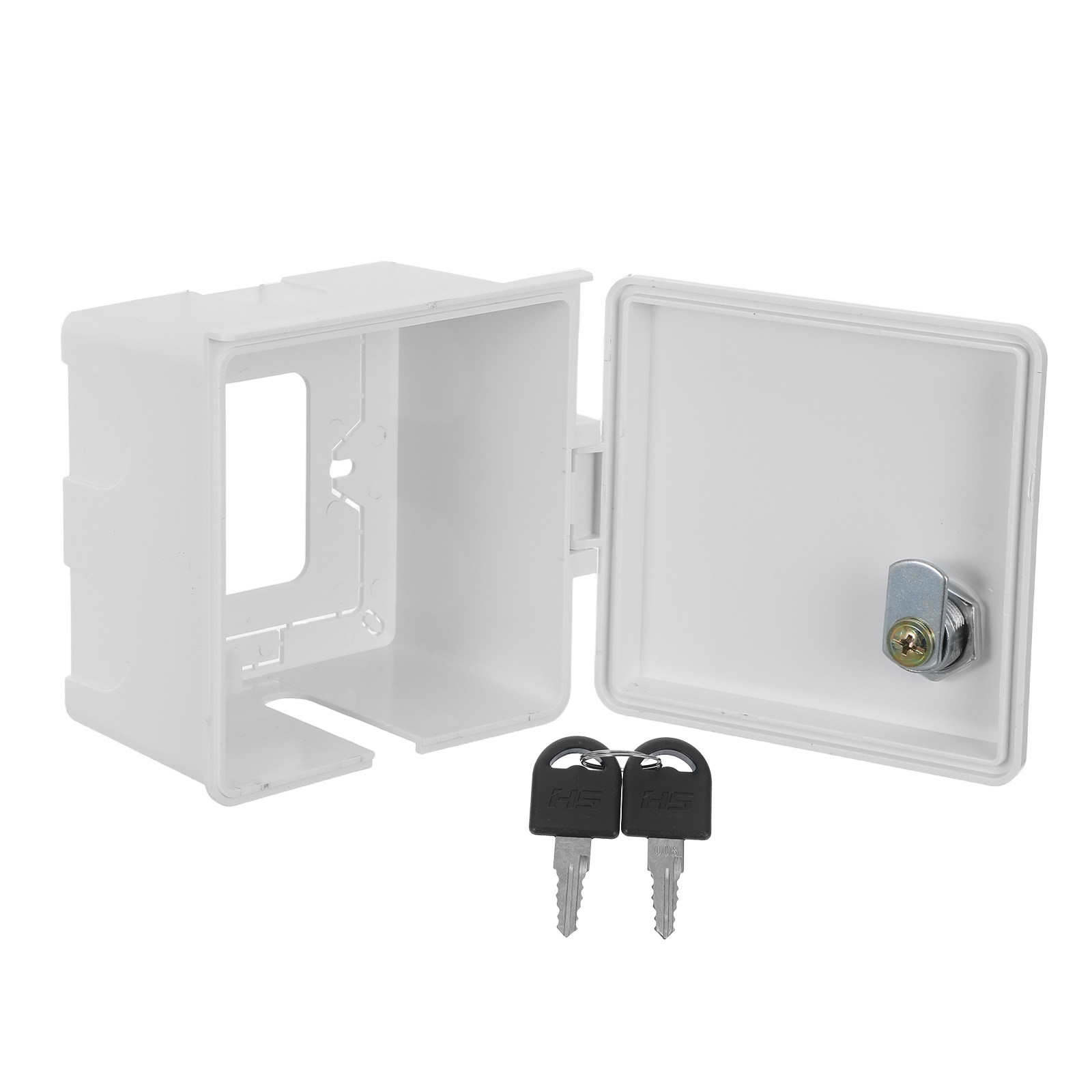 Outdoor Power Outlet Box - Waterproof Outlet Box Cover With Lock