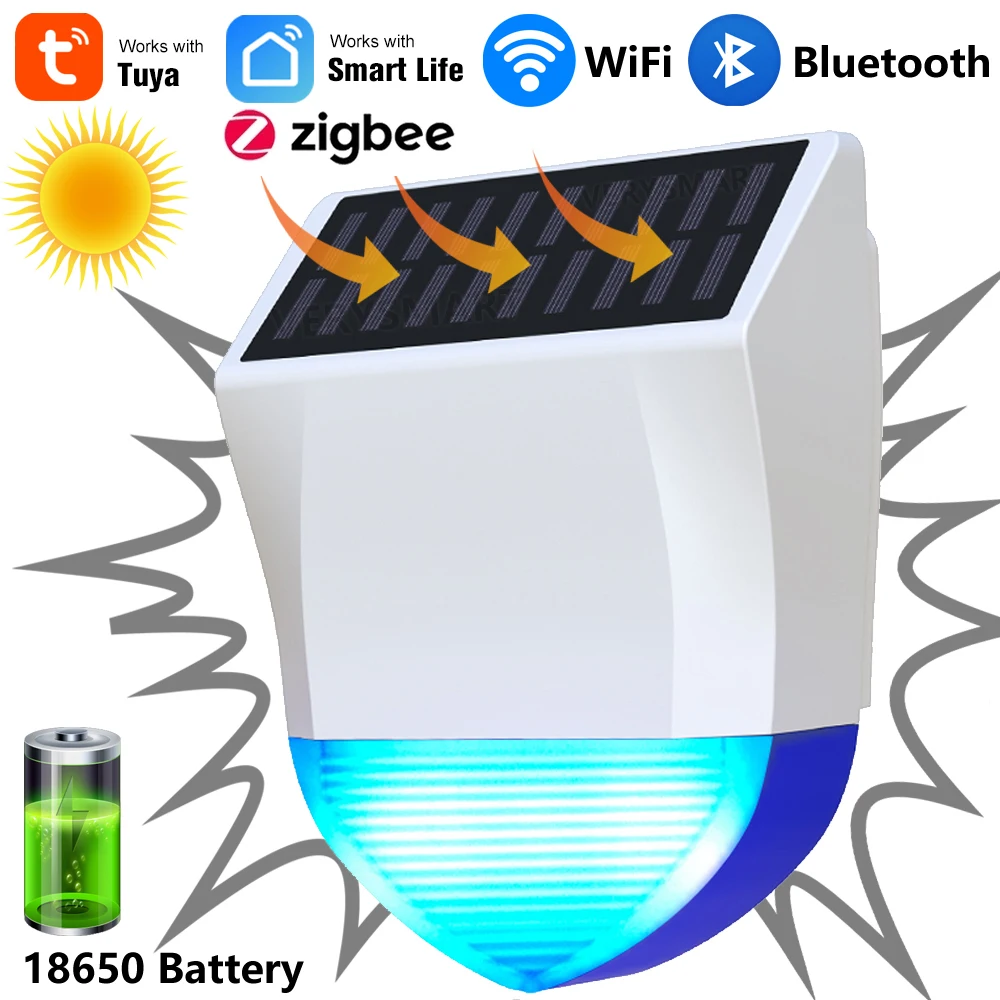 Outdoor Power Source - Tuya Smart For Zigbee/Wifi Siren Alarm