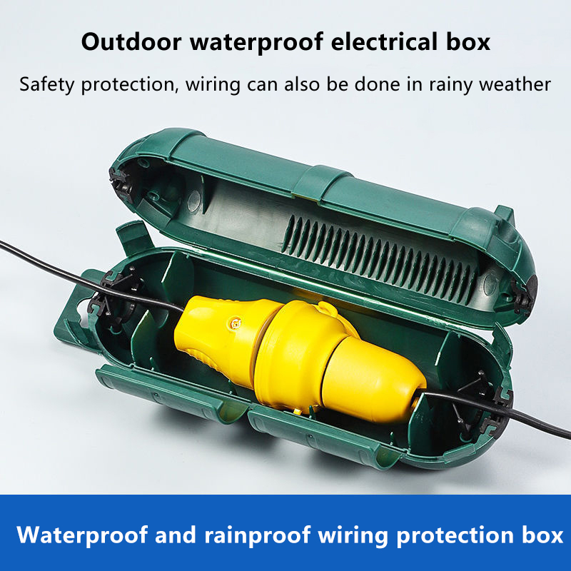 Outdoor Power Extension Cord - Outdoor Extension Cord Safety Cover With