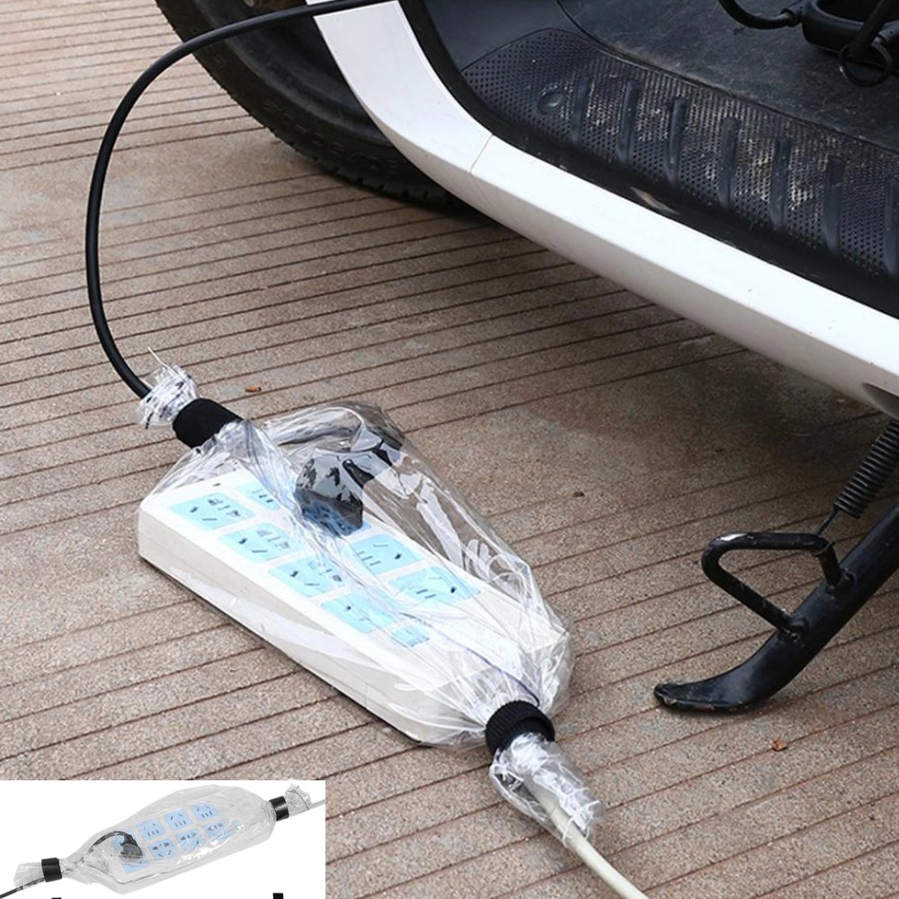 Outdoor Power Plug - Waterproof EV Charger Rain Cover, Dustproof