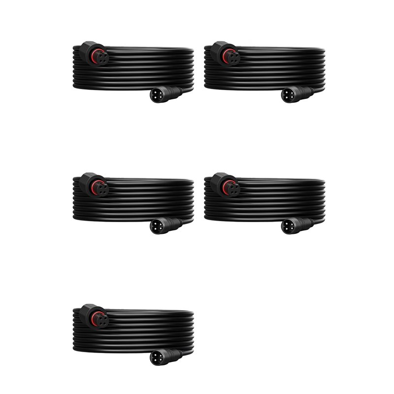 Exquisite-5Pcs 10FT Extension  - Outdoor Power Extension Cord review and price