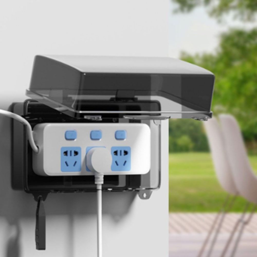 Durable Plastic Plug Box Water - Outdoor Power Strip review and price
