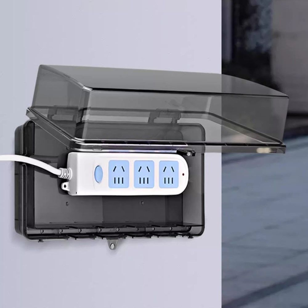 Durable Plastic Plug Box Water - Outdoor Power Strip review and price