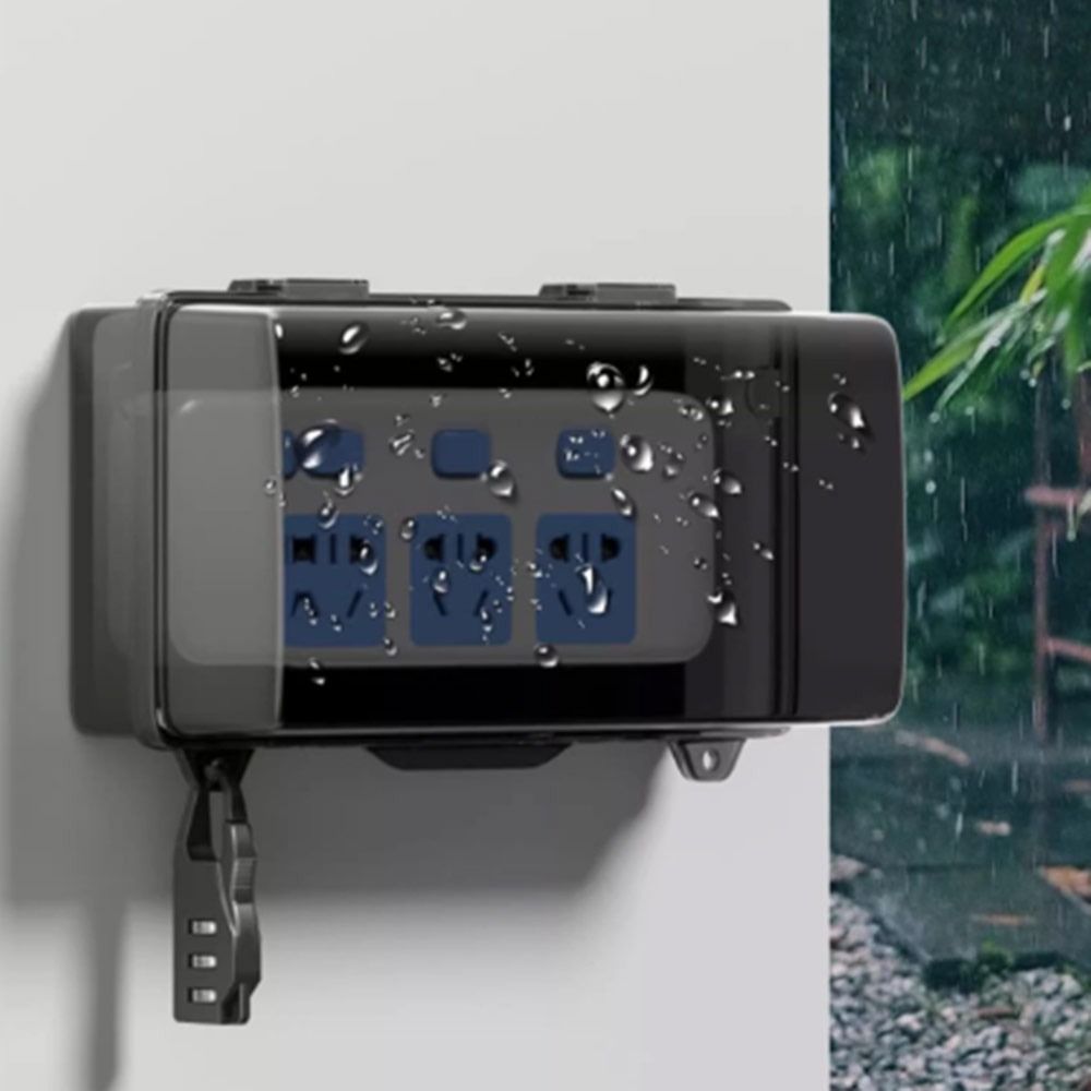 Durable Plastic Plug Box Water - Outdoor Power Strip review and price