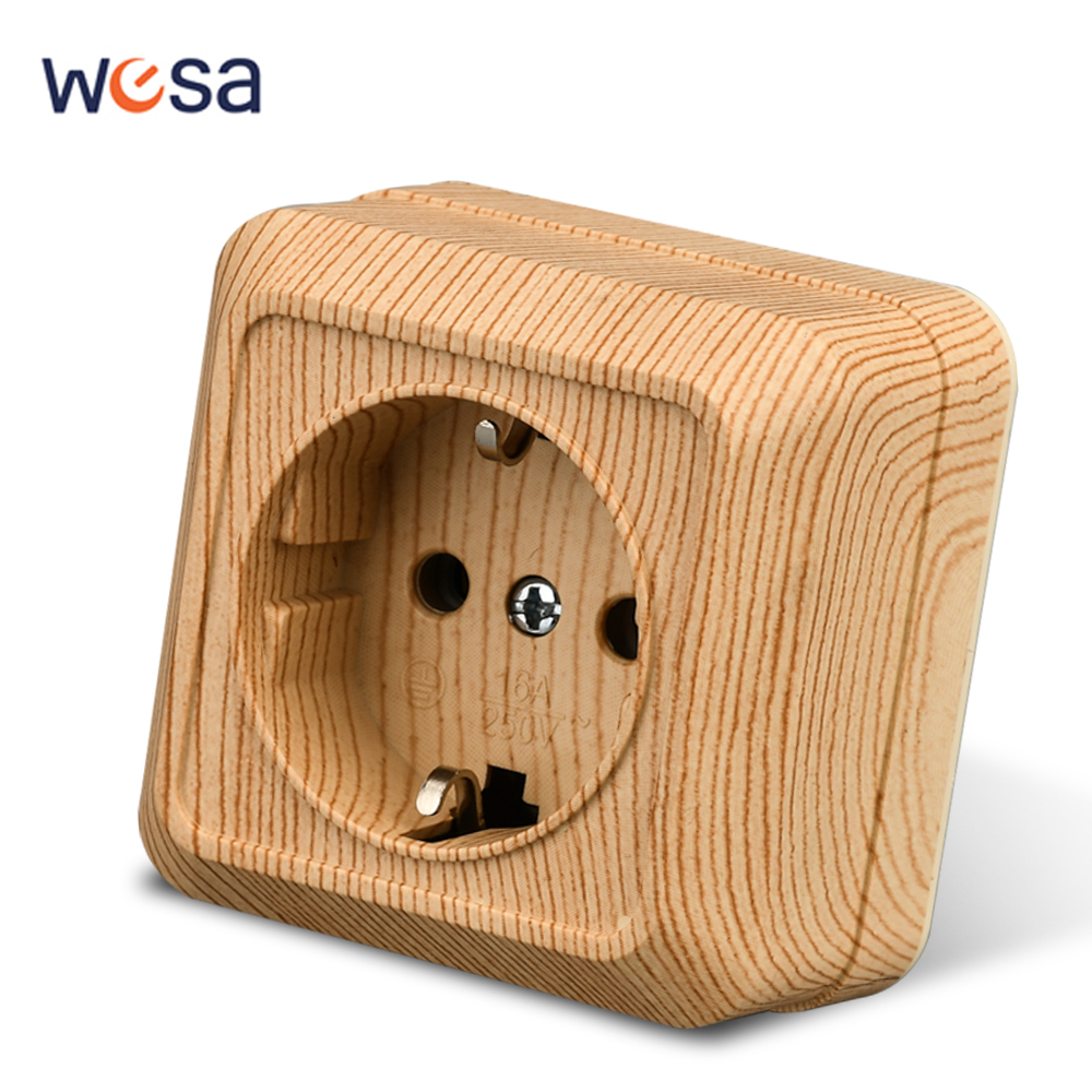 WESA Wood Wall Surface Socket  - Outdoor Power Parts review and price