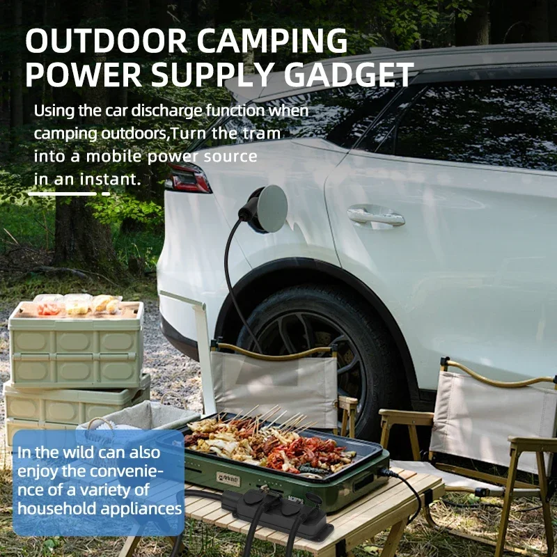 Portable 16A 4KW Electric Car  - Outdoor Power Plug review and price