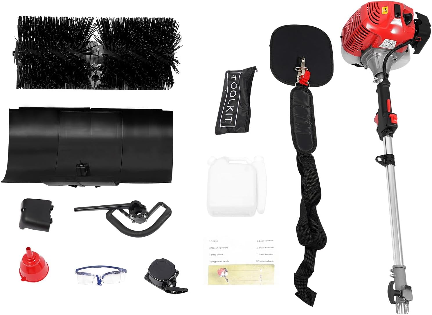 52CC 2-Stroke Outdoor Hand Hel - Outdoor Power Broom review and price