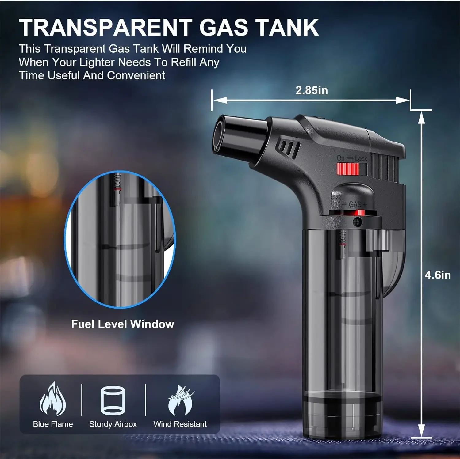 4-pack torch lighters, windpro - Outdoor Kitchen Power Burner review and price