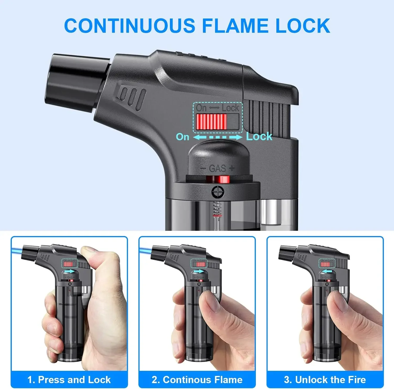 4-pack torch lighters, windpro - Outdoor Kitchen Power Burner review and price