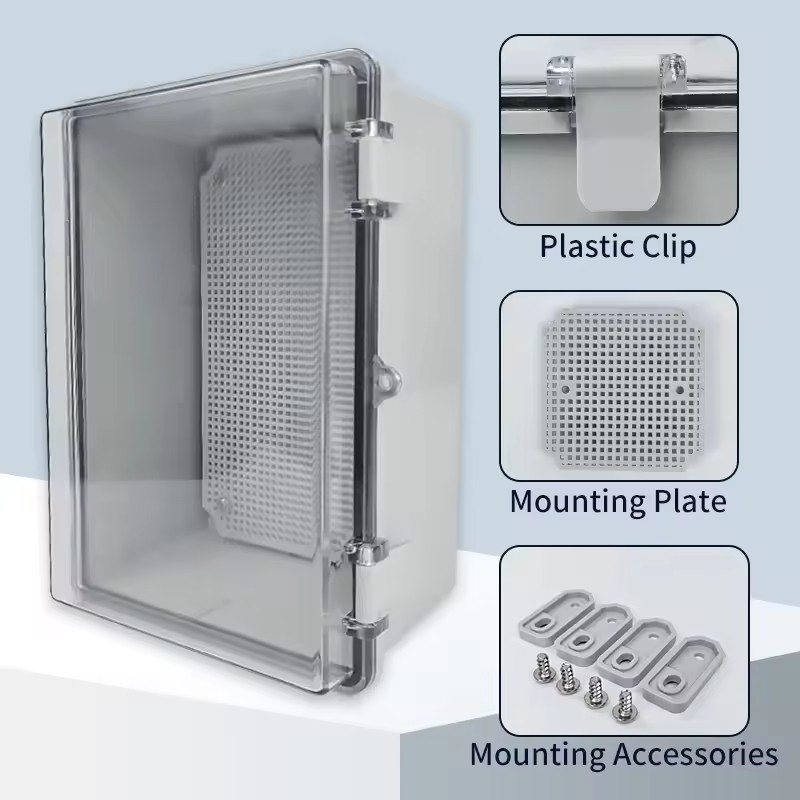 IP66 Electrical Plastic Enclos - Outdoor Power Outlet Box review and price