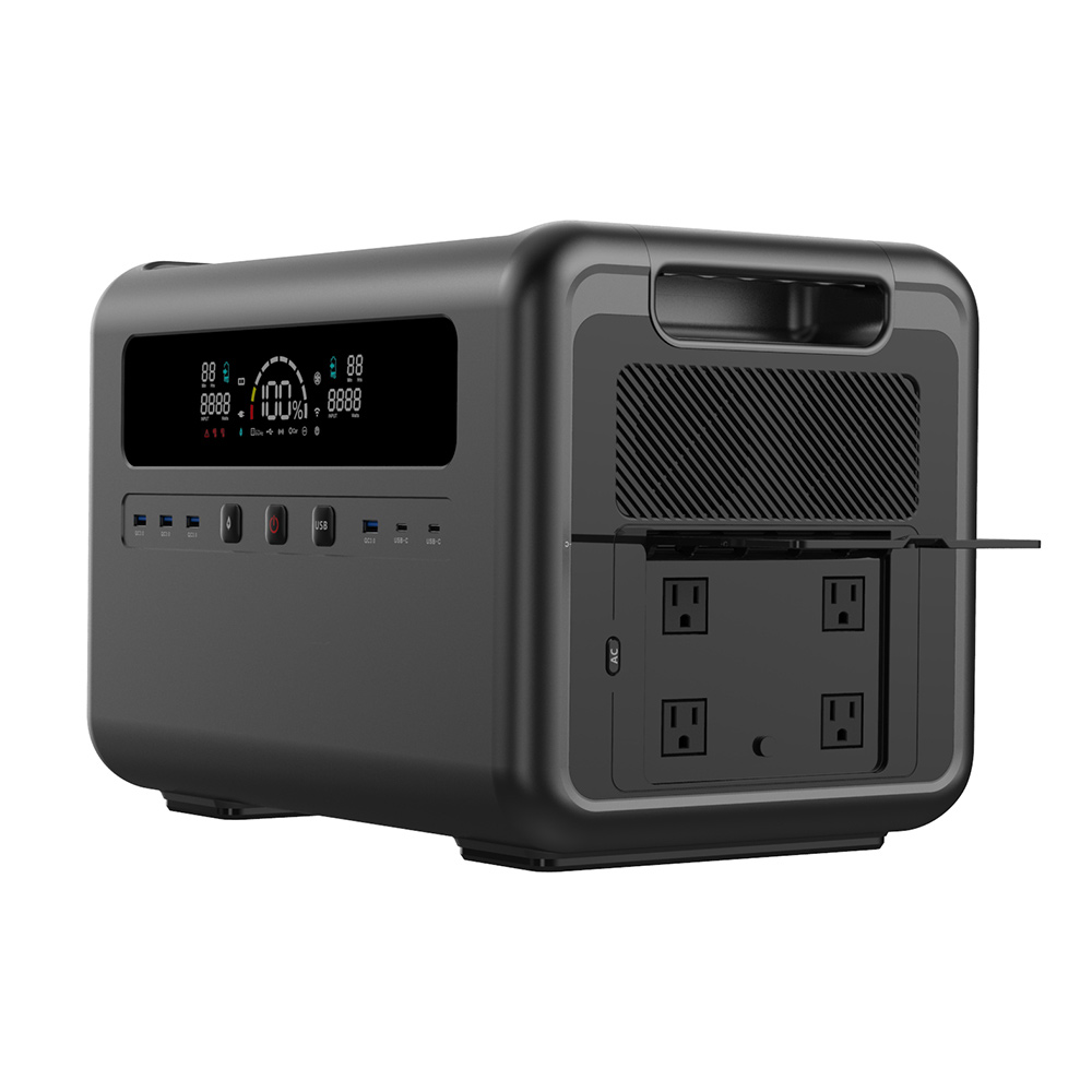 2400W Solar Power Generator, L - Outdoor Power Station review and price