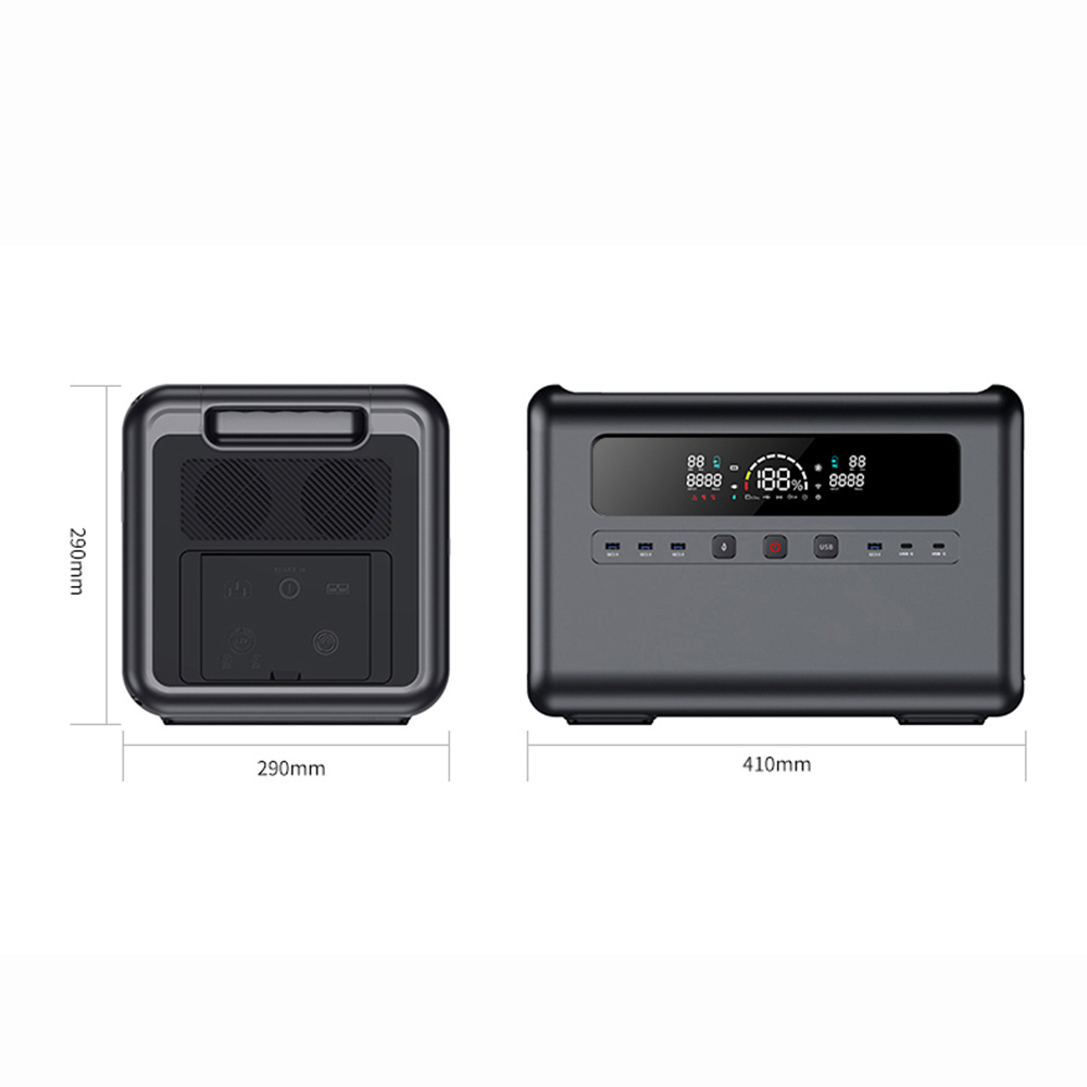 2400W Solar Power Generator, L - Outdoor Power Station review and price
