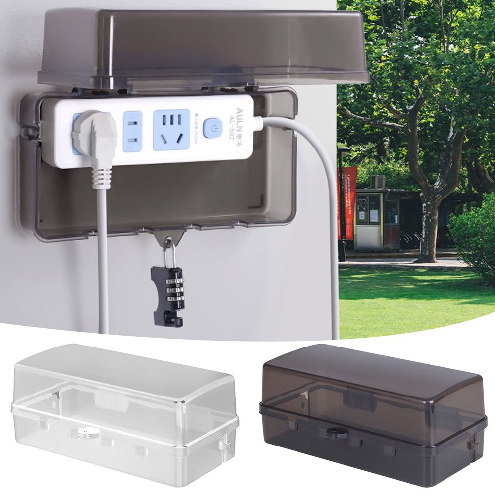 Durable Plastic Plug Box Anti- - Outdoor Power Strip review and price