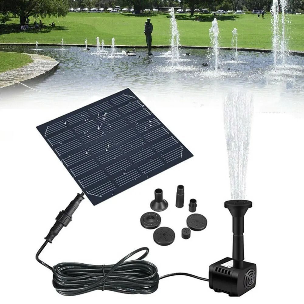 1.4W Mini Solar Fountain Pump  - Outdoor Power Source review and price