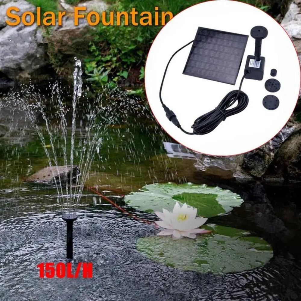 1.4W Mini Solar Fountain Pump  - Outdoor Power Source review and price