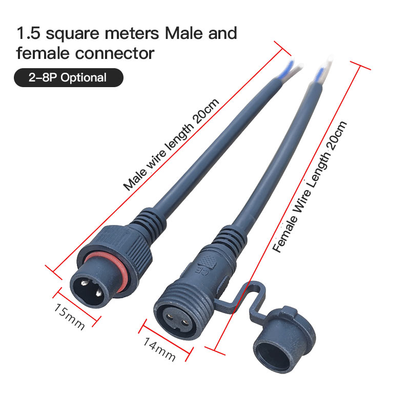 Male Female Extension Wire Con - Outdoor Power Extension Cord review and price