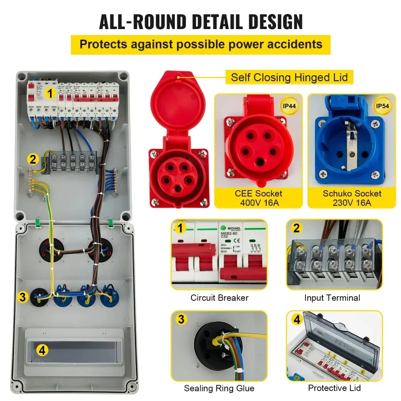 Sockets 1x Adapter Socket,  Di - Outdoor Power Distributors review and price