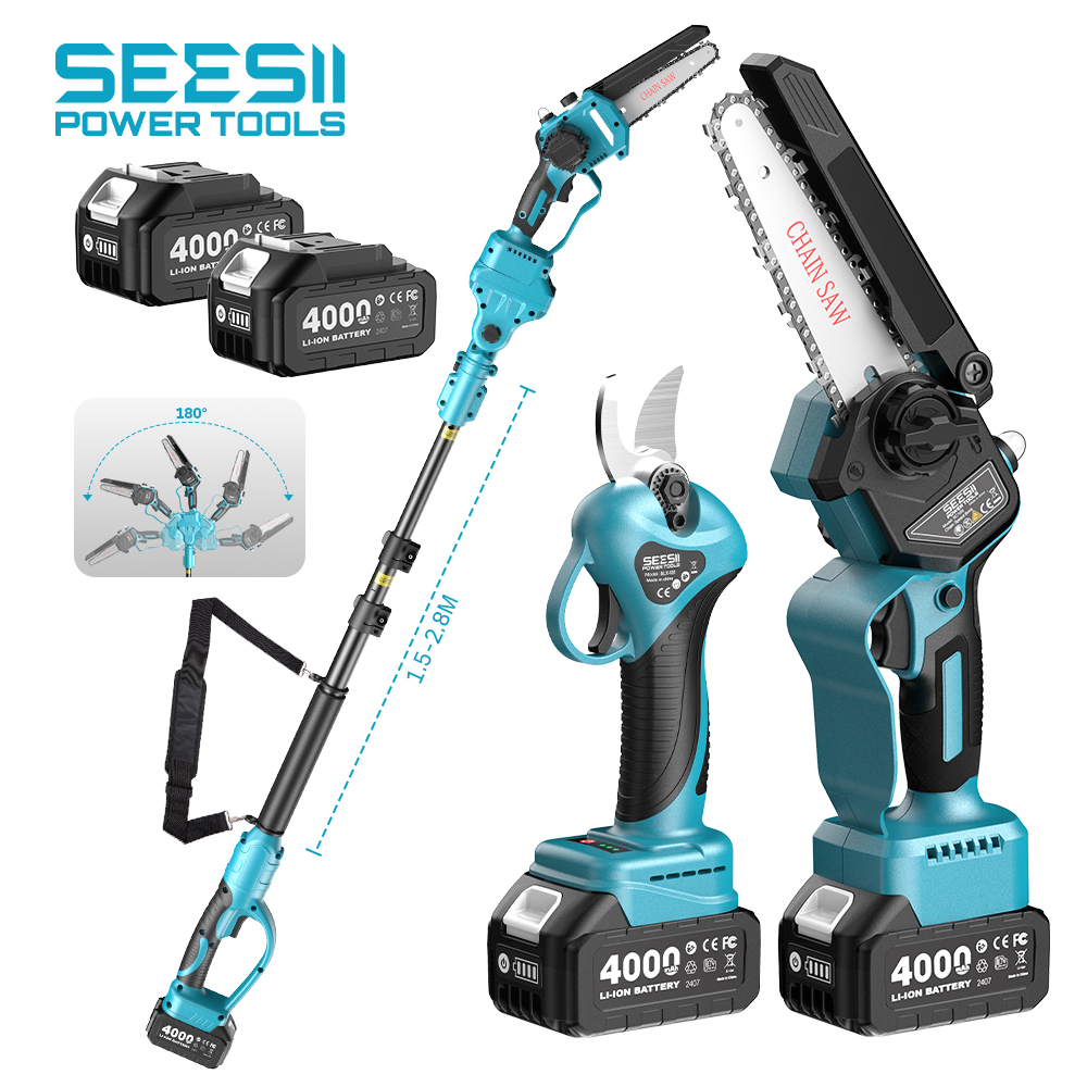 SEESII 3-in-1 Brushless Cordle - Electric Chainsaw Battery review and price