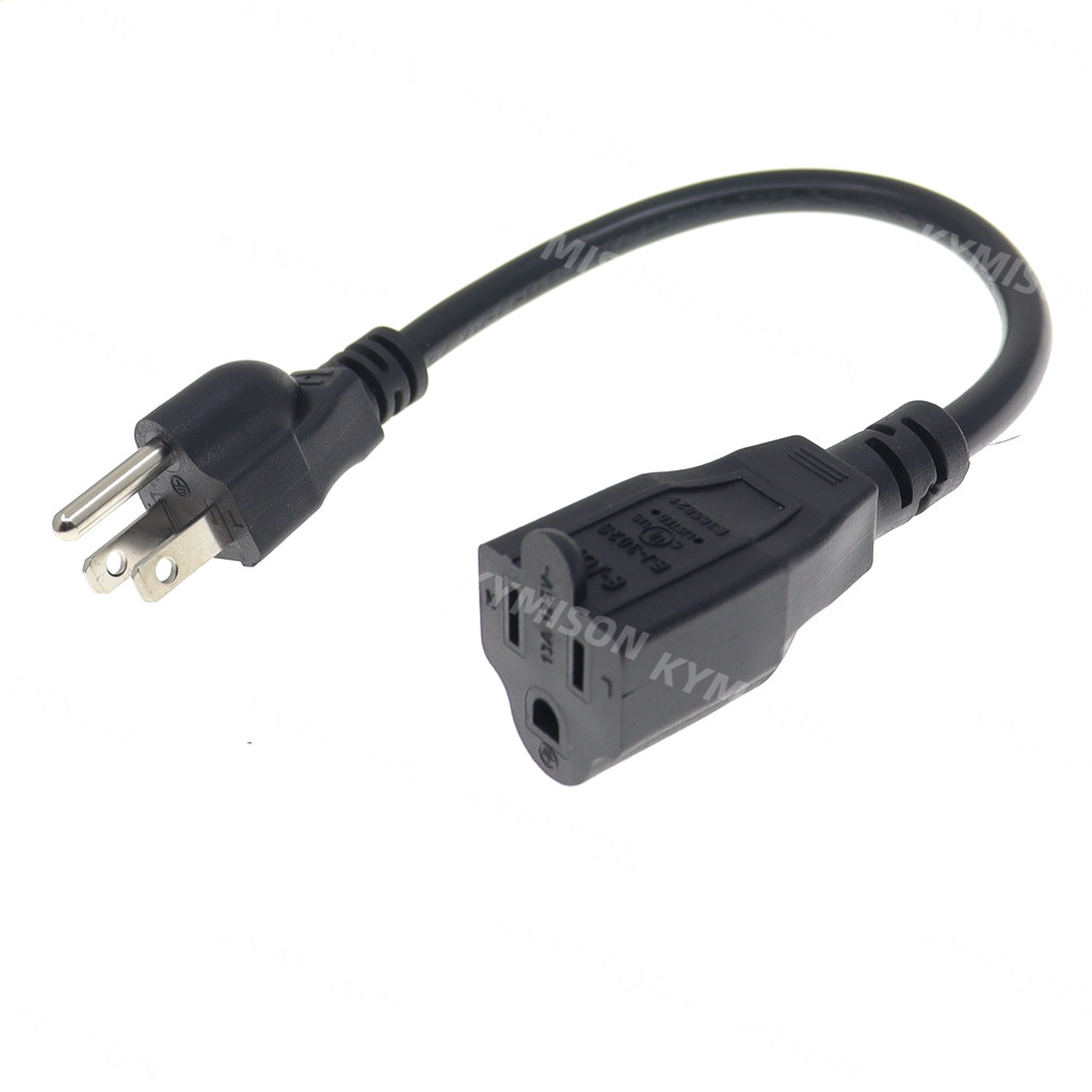 USA 3 Prong Male Plug to Femal - Outdoor Power Extension Cord review and price