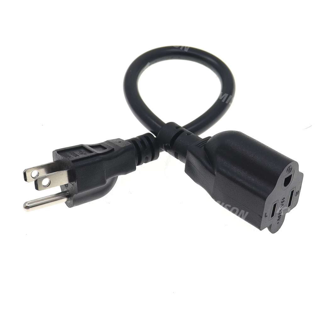USA 3 Prong Male Plug to Femal - Outdoor Power Extension Cord review and price