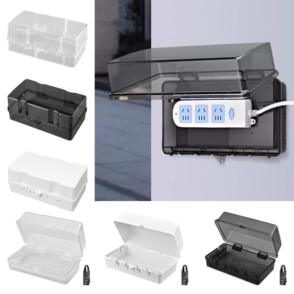 Portable Plastic Plug Box Anti - Outdoor Power Strip review and price
