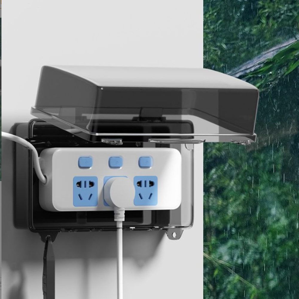 Portable Plastic Plug Box Anti - Outdoor Power Strip review and price