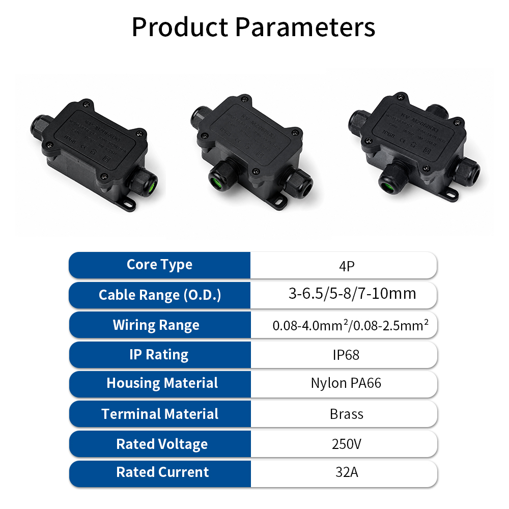 IP68 Waterproof Junction Box 2 - Outdoor Power Outlet Box review and price