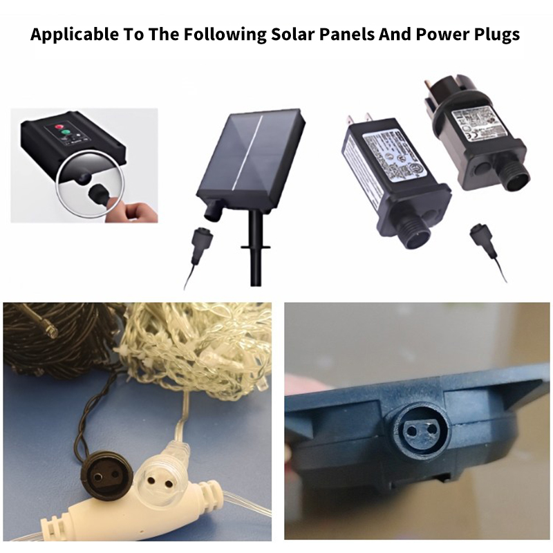 Outdoor 2Pin LED Connector wit - Outdoor Power Extension Cord review and price