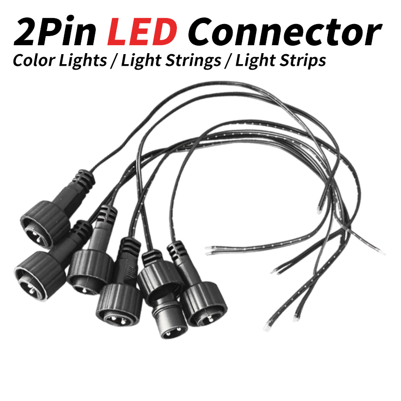 2Pin LED Connector with 25cm W - Outdoor Power Extension Cord review and price