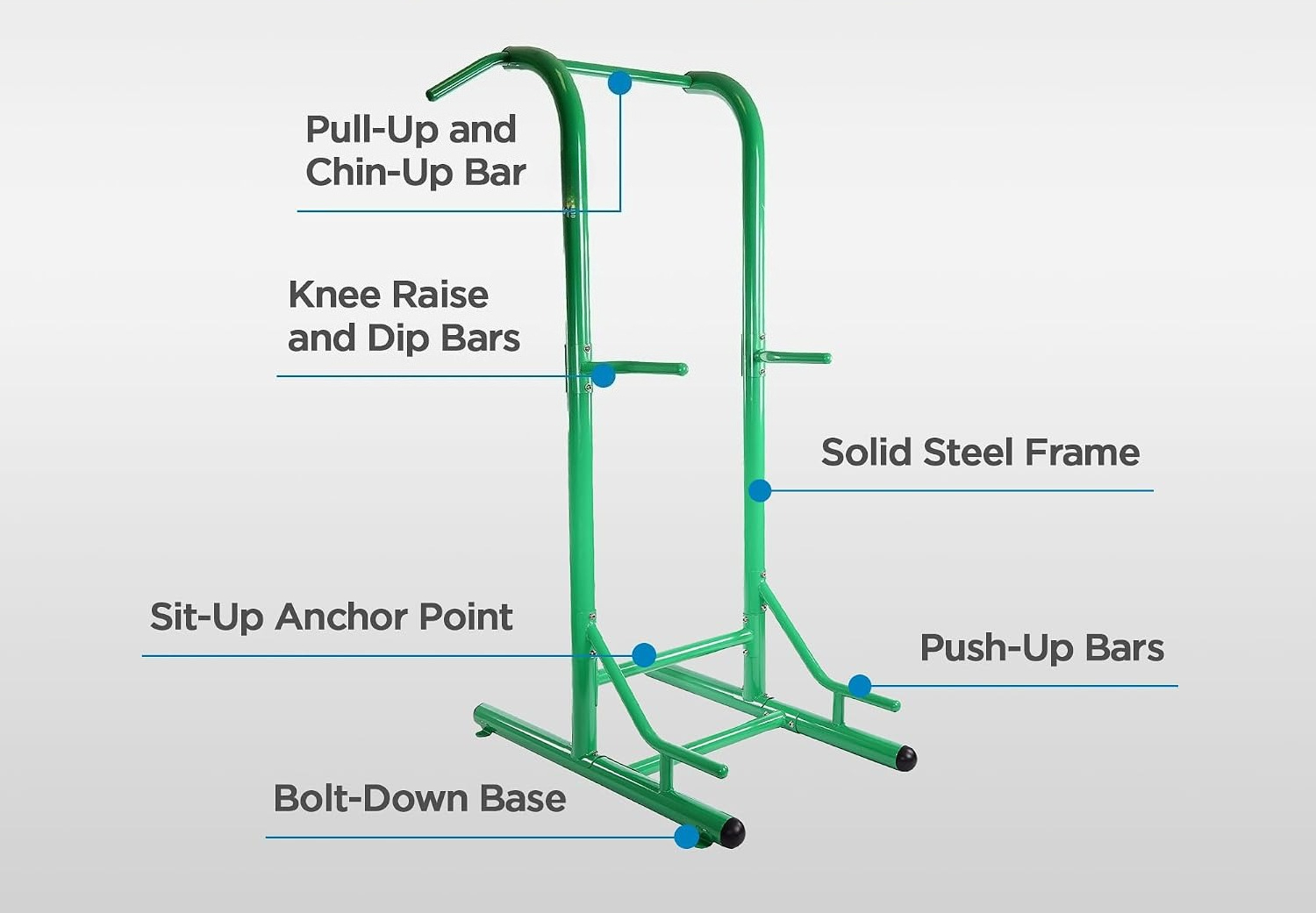 Free Standing Pull Up Bar Towe - Outdoor Power Station review and price
