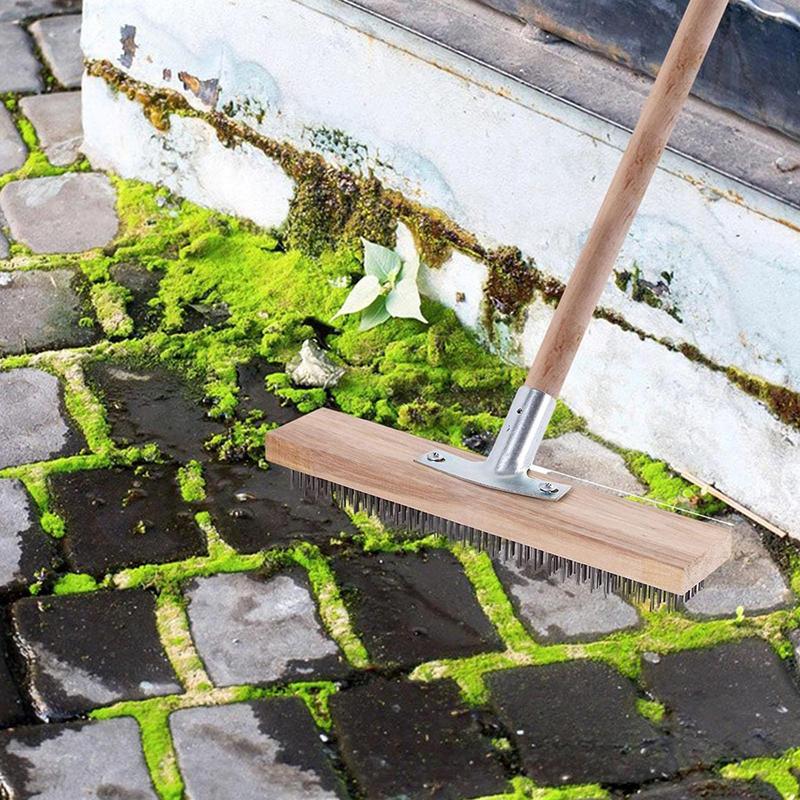 Steel Scrub Brush Widened Rust - Outdoor Power Broom review and price