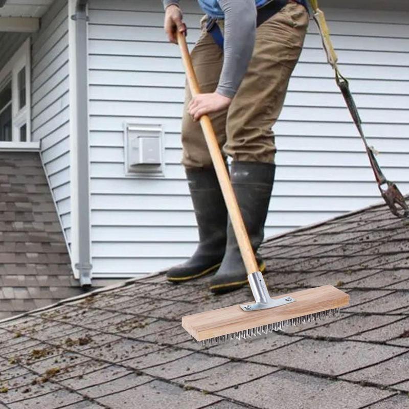 Steel Scrub Brush Widened Rust - Outdoor Power Broom review and price