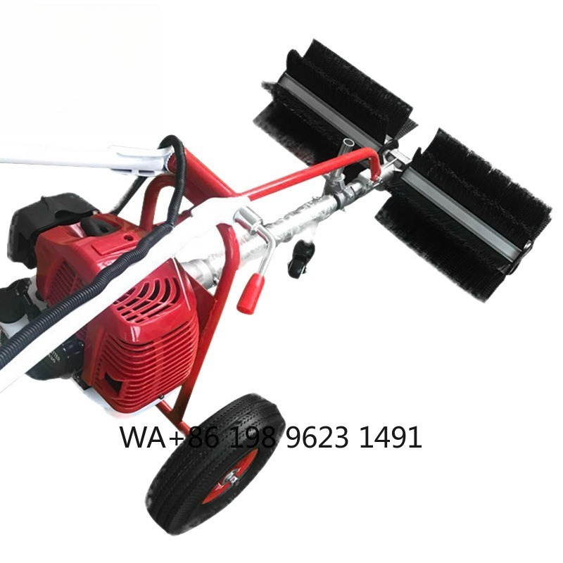 Hand-held Lawn Brush Sweeper A - Outdoor Power Broom review and price