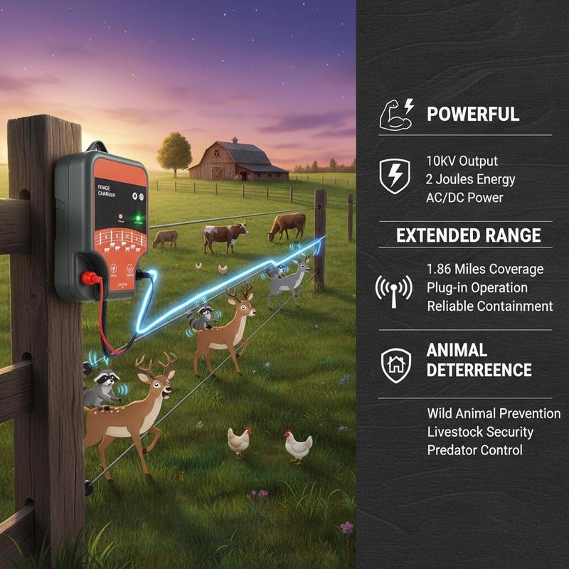 Livestock Energizer 10kV 2J Fo - Outdoor Power Plug review and price